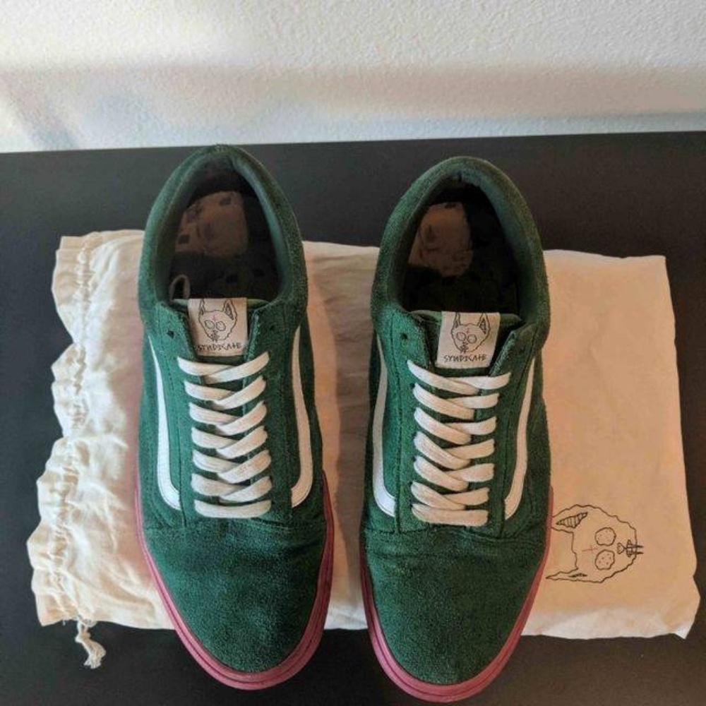 VANS Syndicate x Golf Wang Old Skool Pro "S" Green